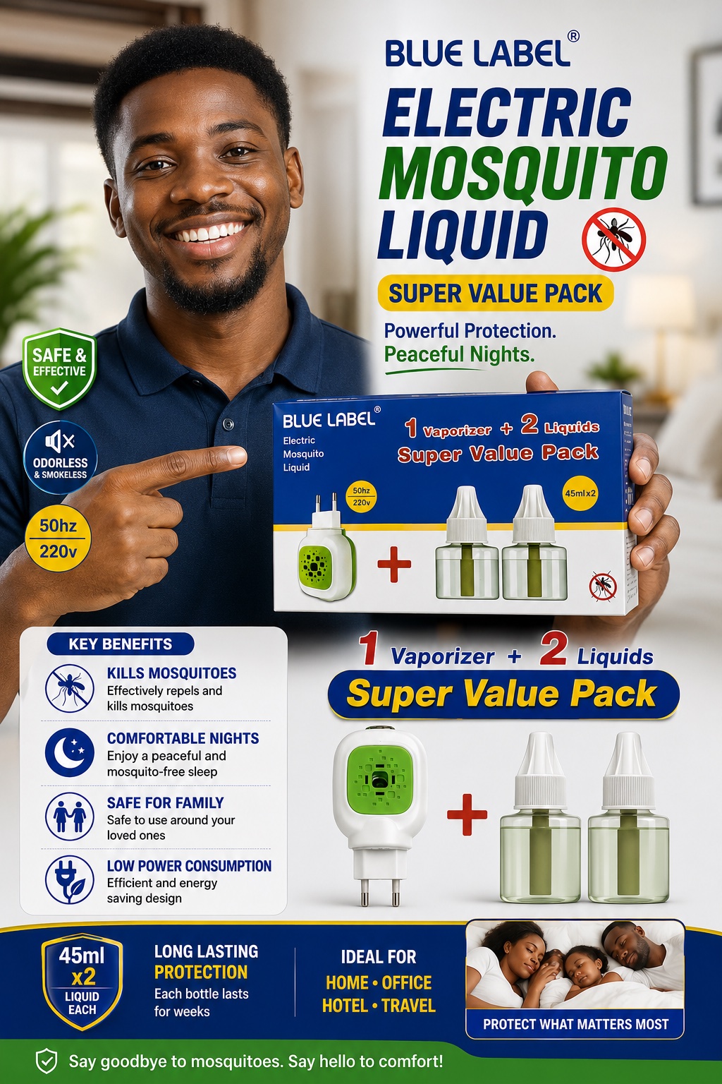 Electric mosquito liquid
